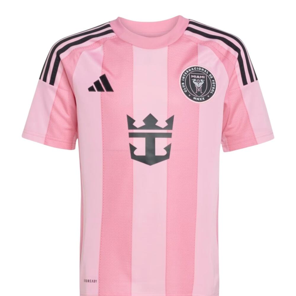 Adidas Lionel Messi Soccer Home Jersey Youth Large Inter Miami CF 25/26